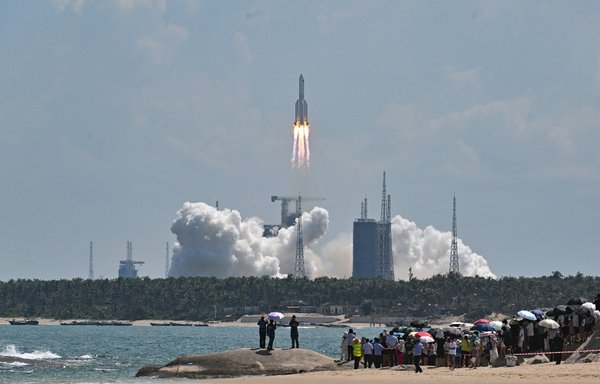 Debris from Chinese rocket launches, space activity sparks international concern